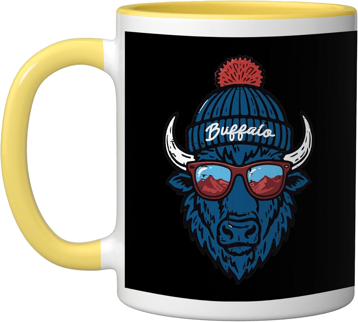 Buffalo Men Women Kids Boys Girls Youth Teen Ceramic Mug