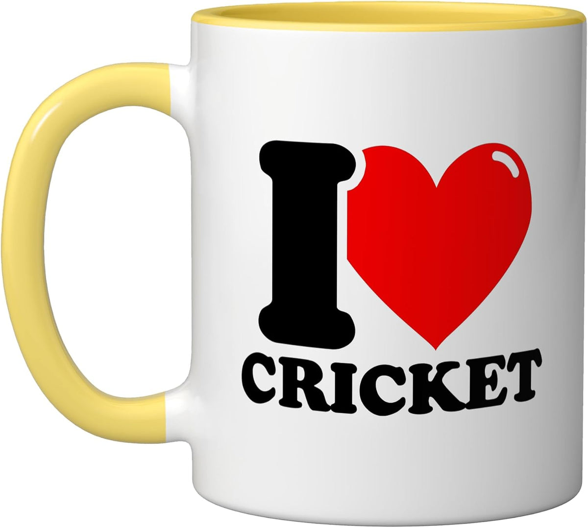 I Love Cricket Ceramic Mug