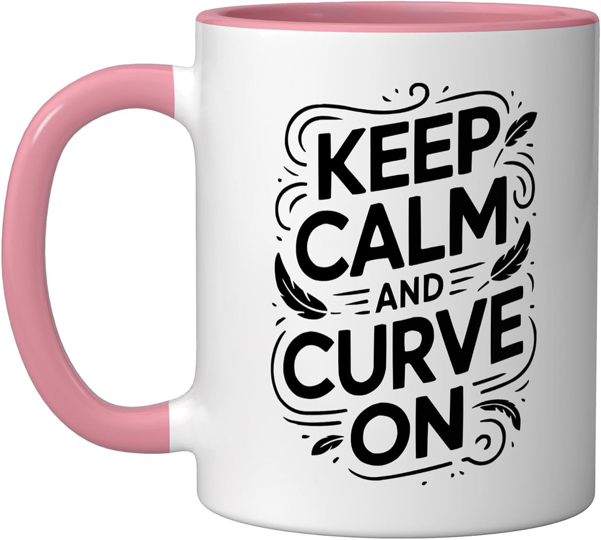Calligraphy Calligraphic Writing Lettering Typography Ceramic Mug