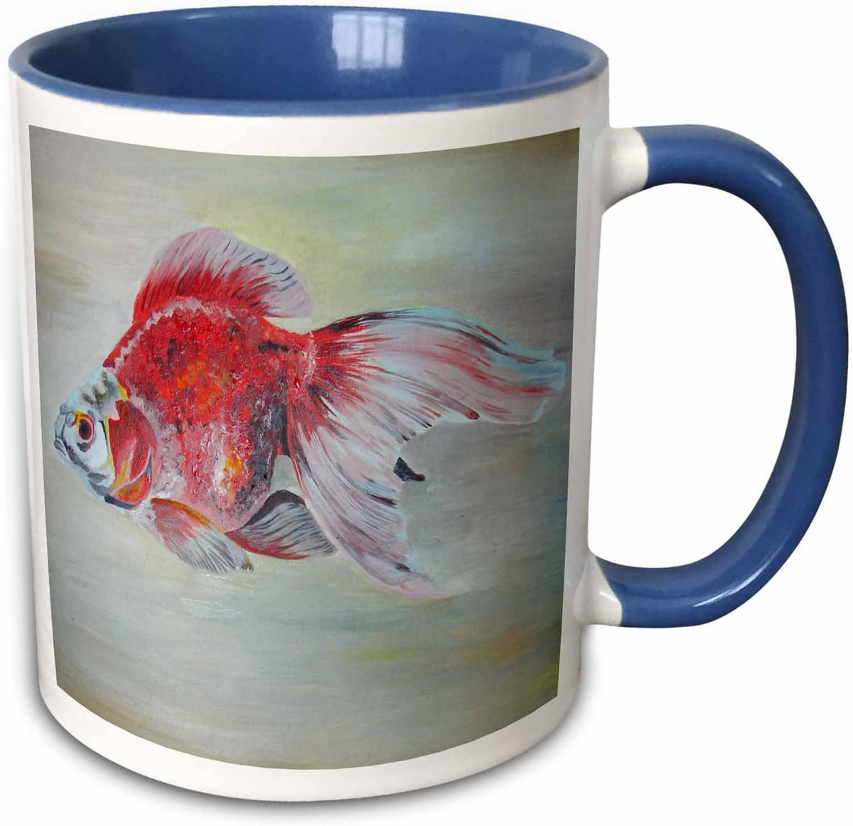Ryukin Goldfish - Fantail, Fresh Water Fish Ceramic Mug
