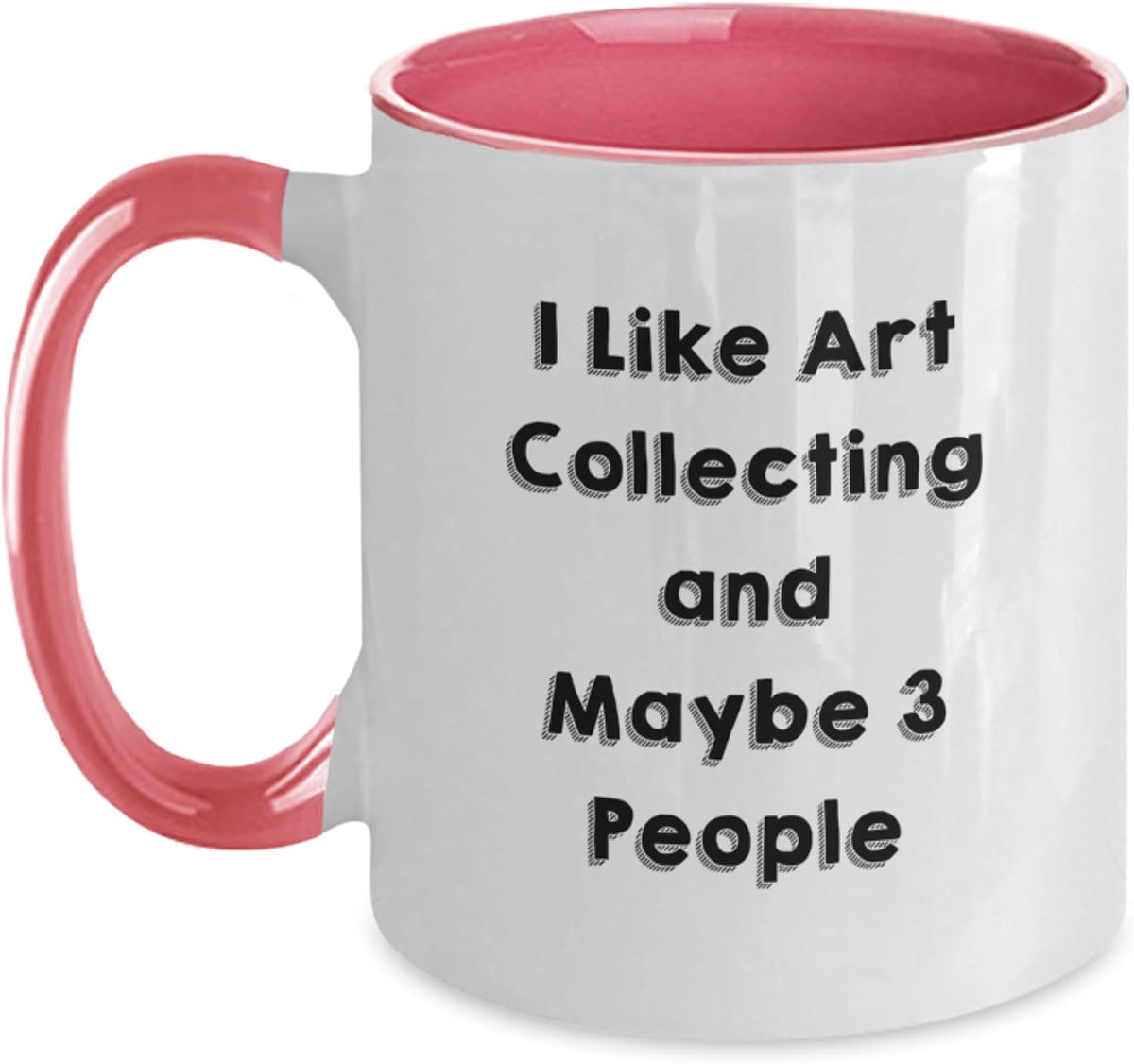 Funny Art Collecting Ceramic Mug