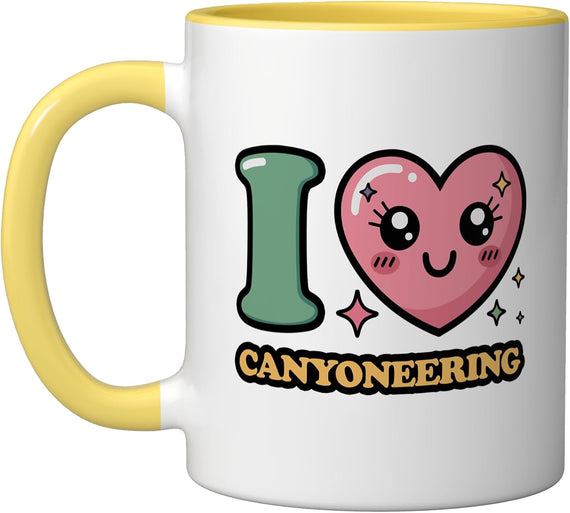 I Love Canyoneering Ceramic Mug