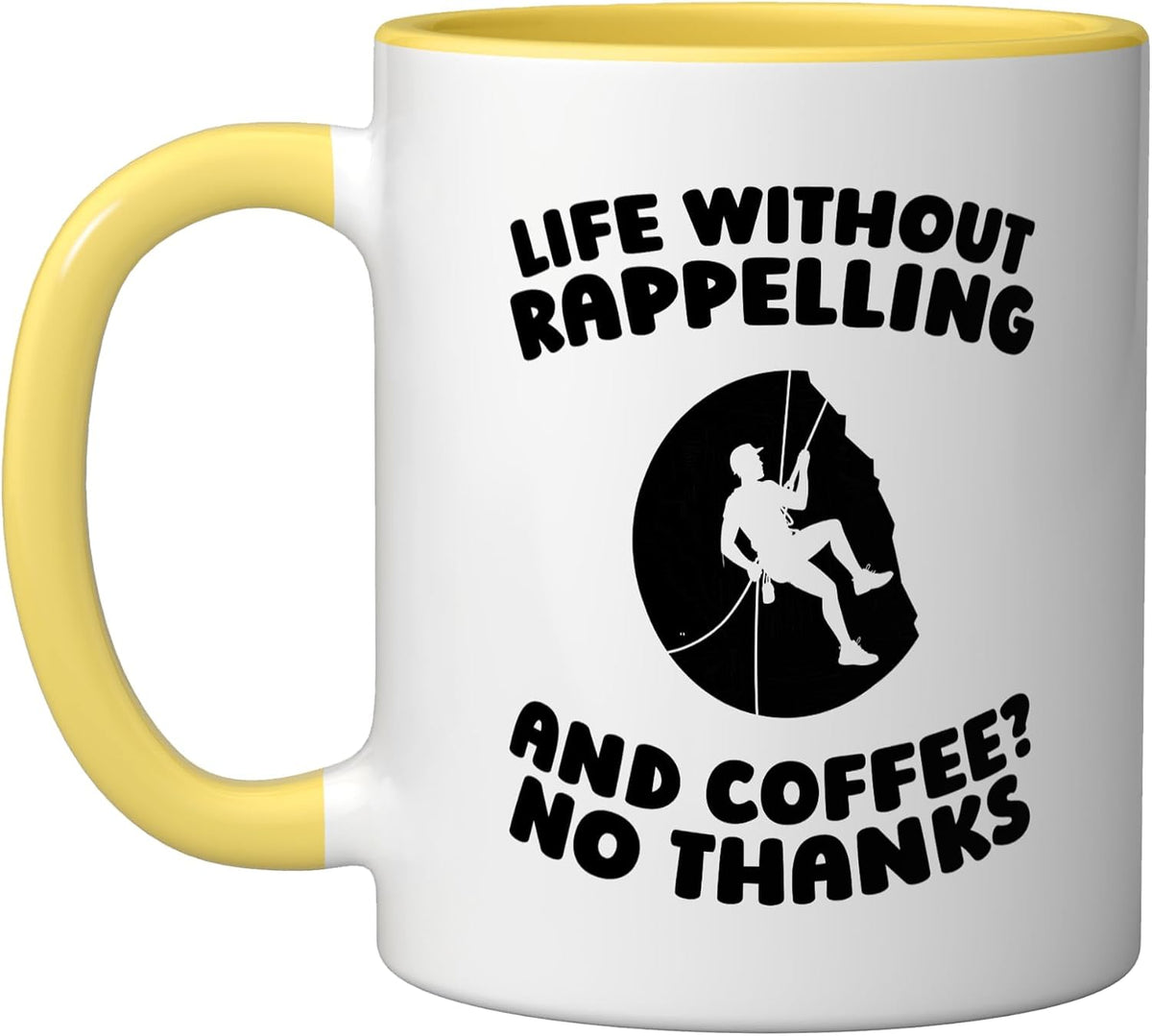 Canyoning Climbing Adventure - Outdoor Canyoning Ceramic Mug