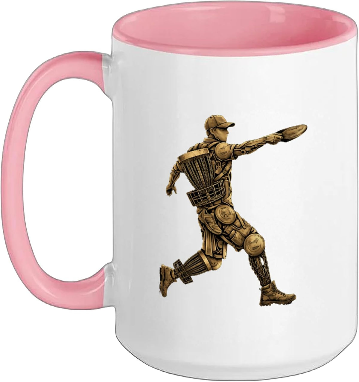Disc Golf Basket Frolfing Disc Golf Player Disc Golfer Ceramic Mug
