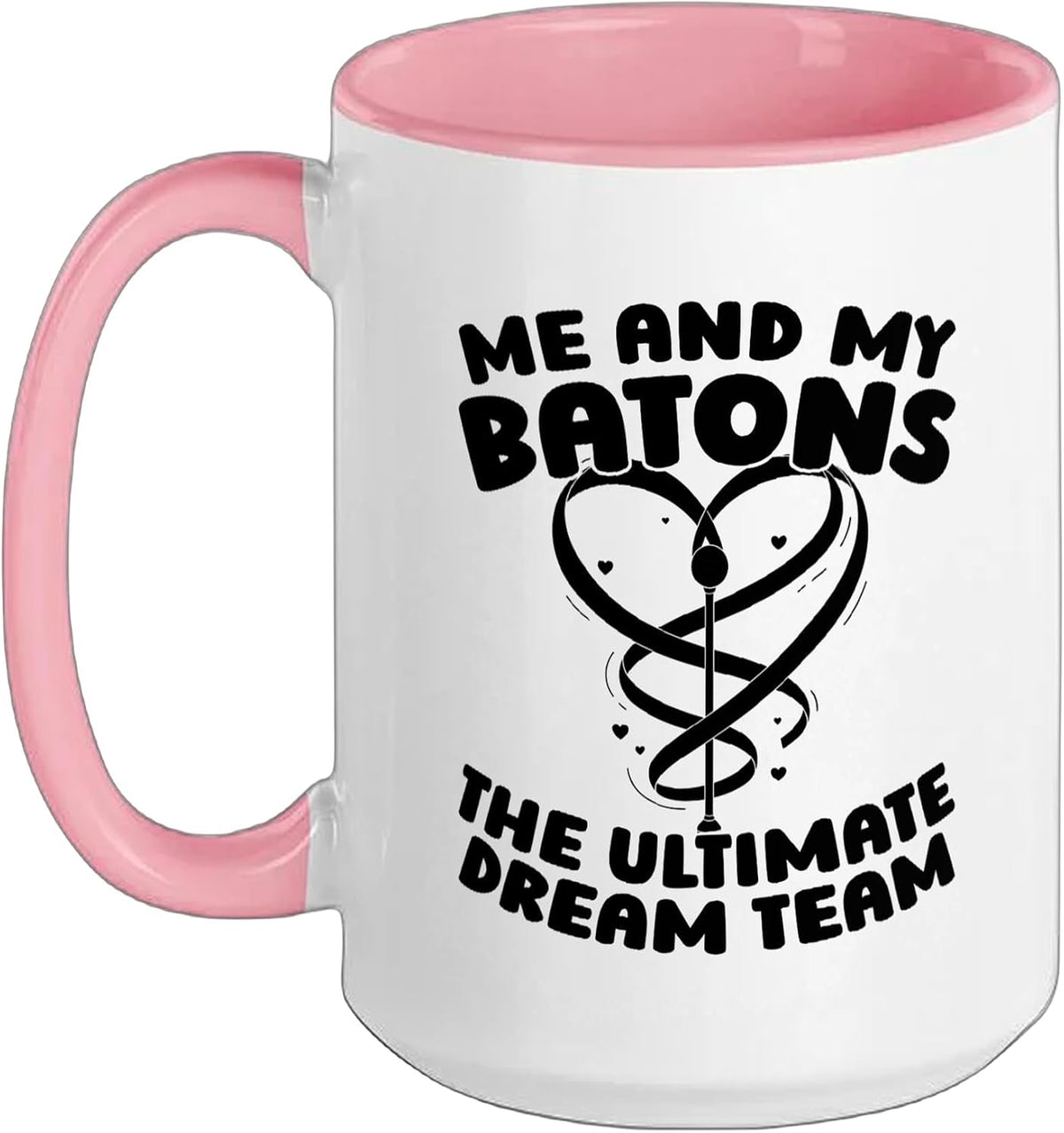 Majorette Coordination - Performance Baton Twirling Ceramic Mug