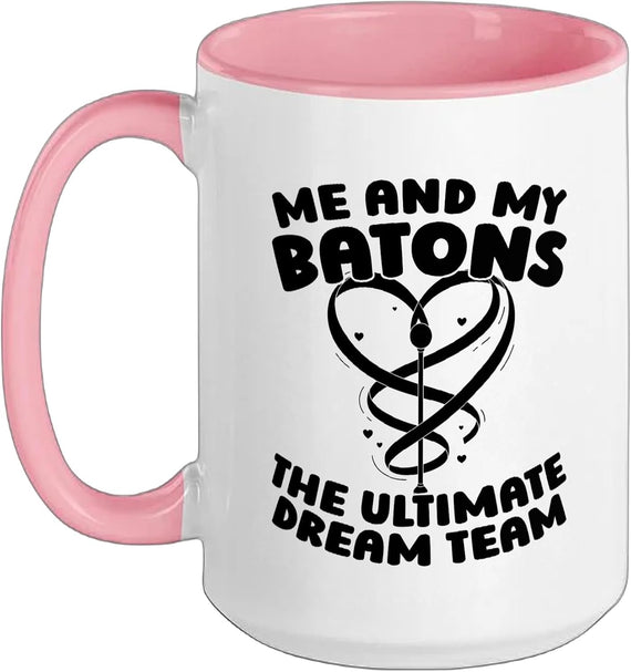 Majorette Coordination - Performance Baton Twirling Ceramic Mug
