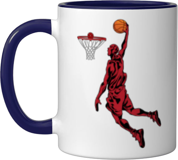 Goat Of Slam Dunk Champion Basketball Tournament Ceramic Mug
