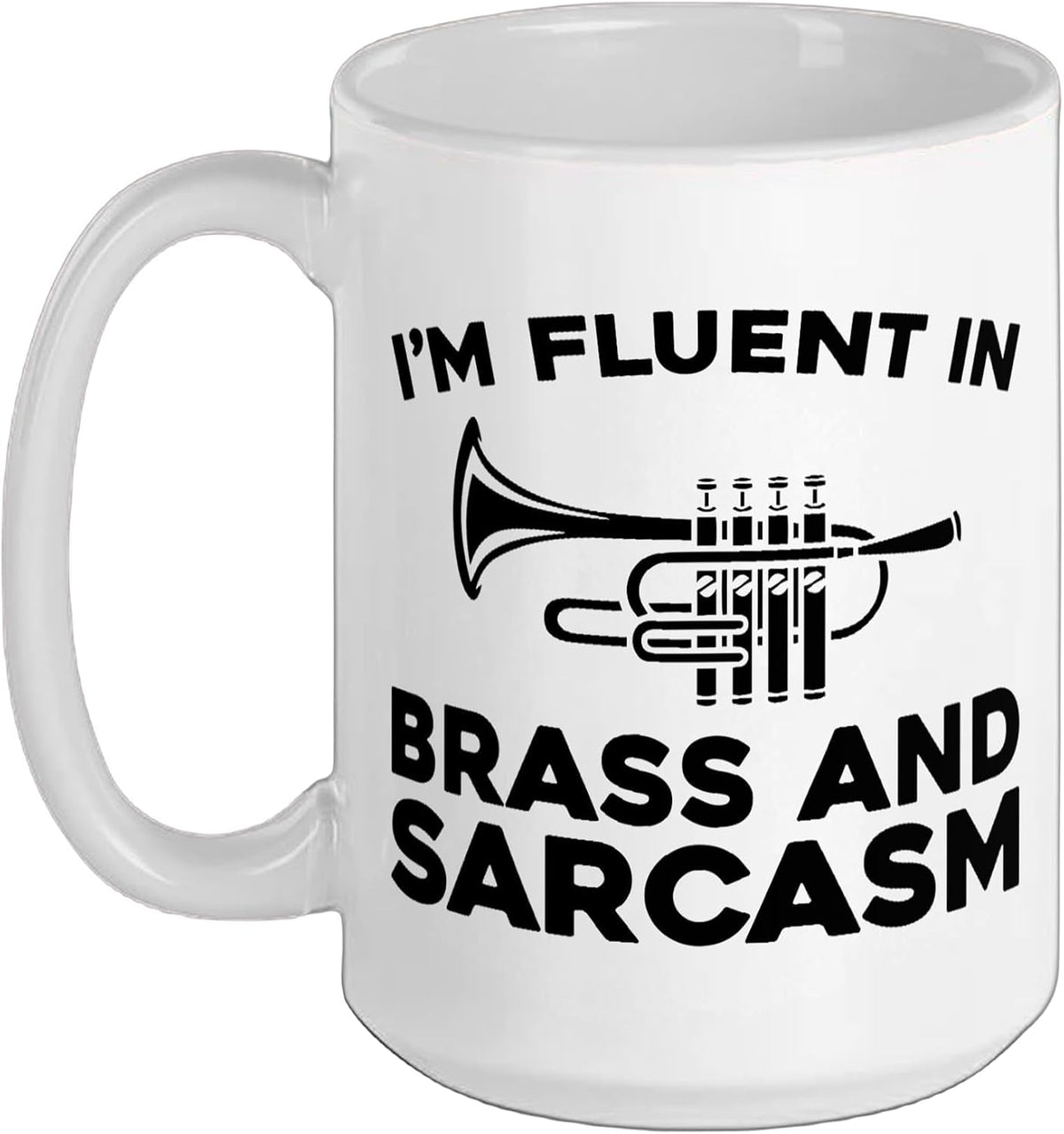 Hornist Instrument Marching Band - Brass French Horn Ceramic Mug