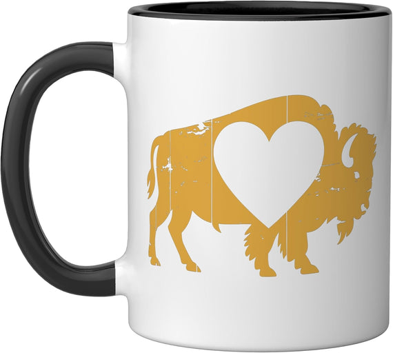 Cool Bison Design For Men Women Kids Buffalo Bison Lovers Ceramic Mug