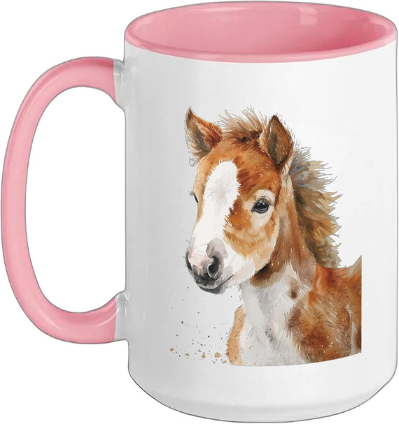 Watercolor Horse Ceramic Mug