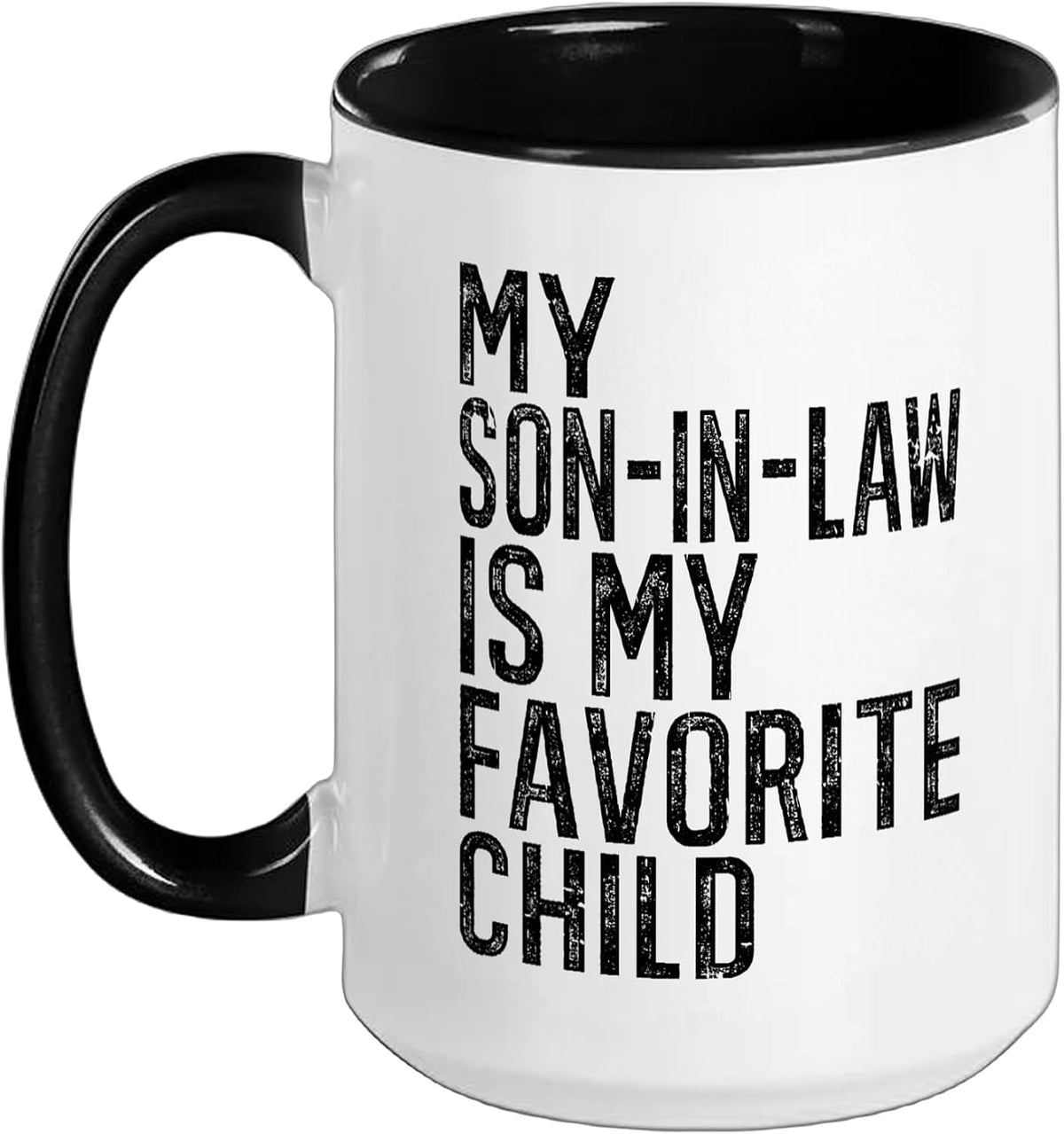 My Son-In-Law Is My Favorite Child Retro Family Reunion Ceramic Mug