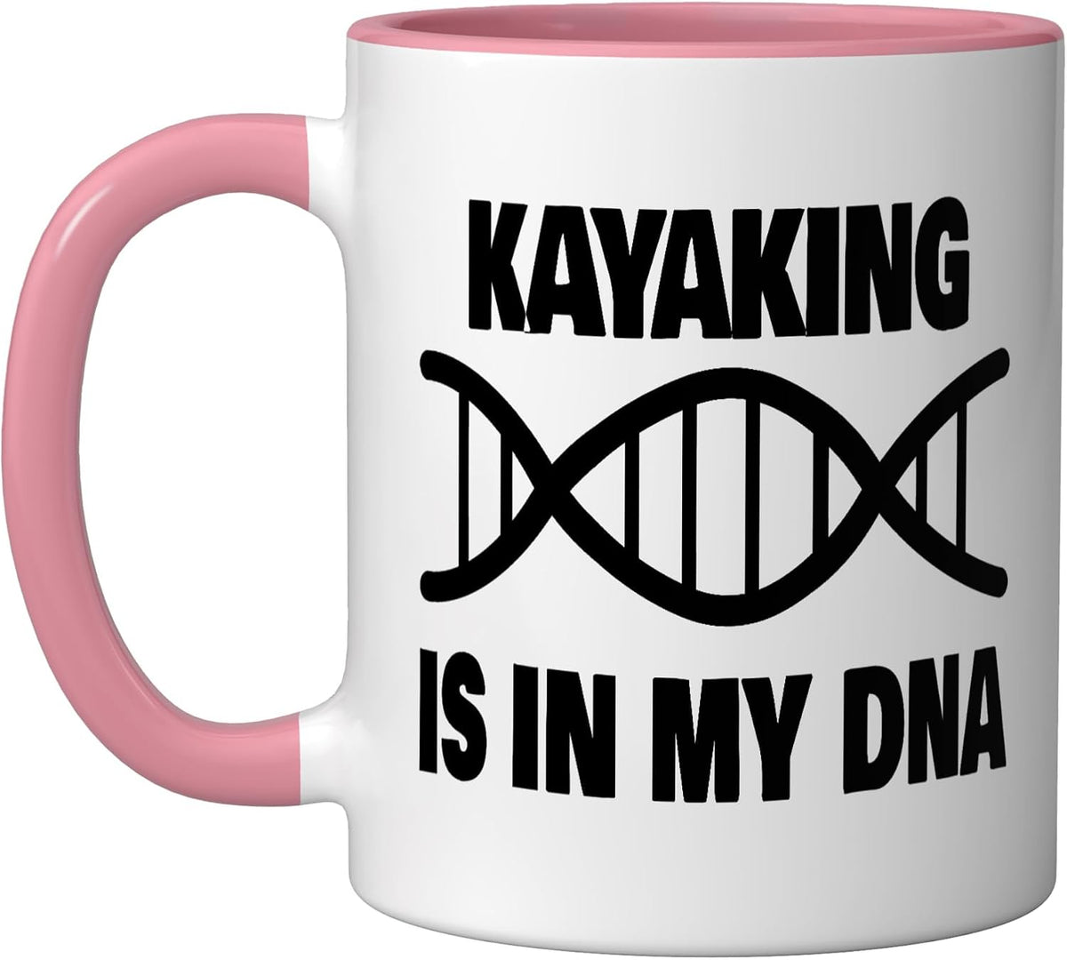Kayaking Is In My Dna Kayaker Ceramic Mug