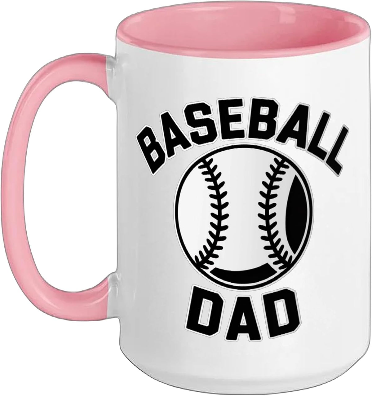 Baseball Dad Christmas Ceramic Mug