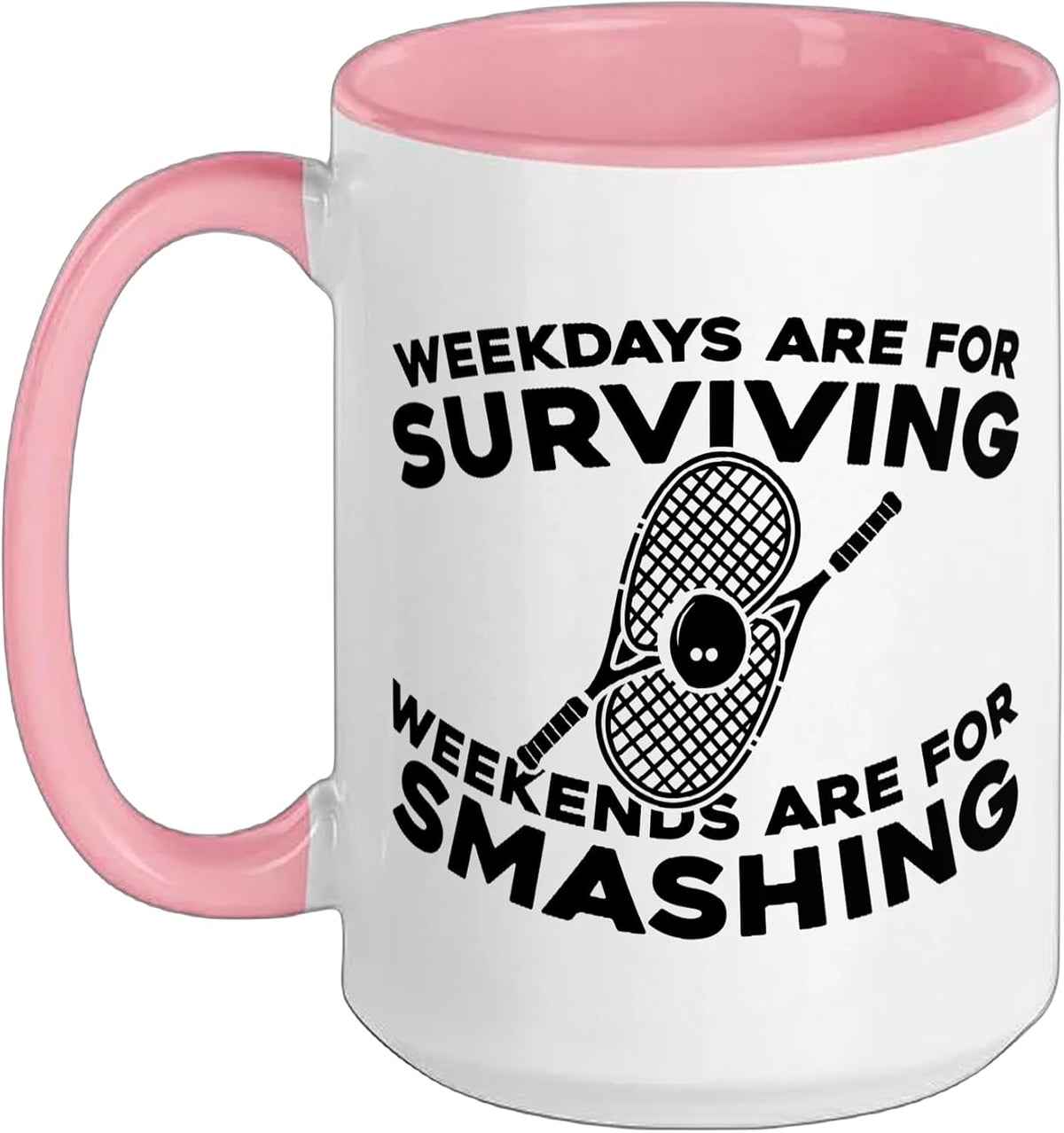 Racquetball Indoor Sport - Racket Squash Ceramic Mug