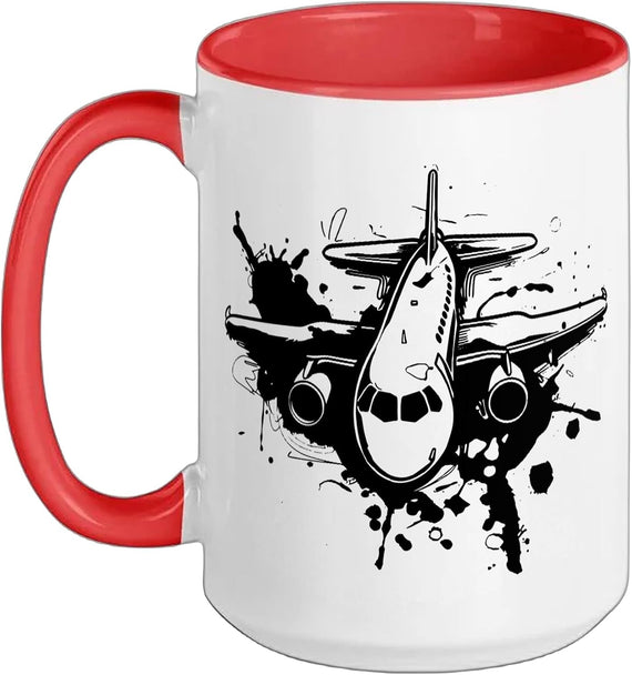 Aircraft Splotch Plane Spotter Ceramic Mug