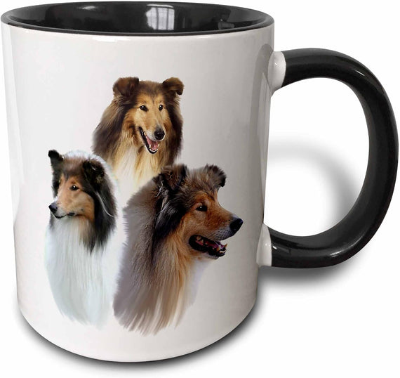 Rough Collie Ceramic Mug