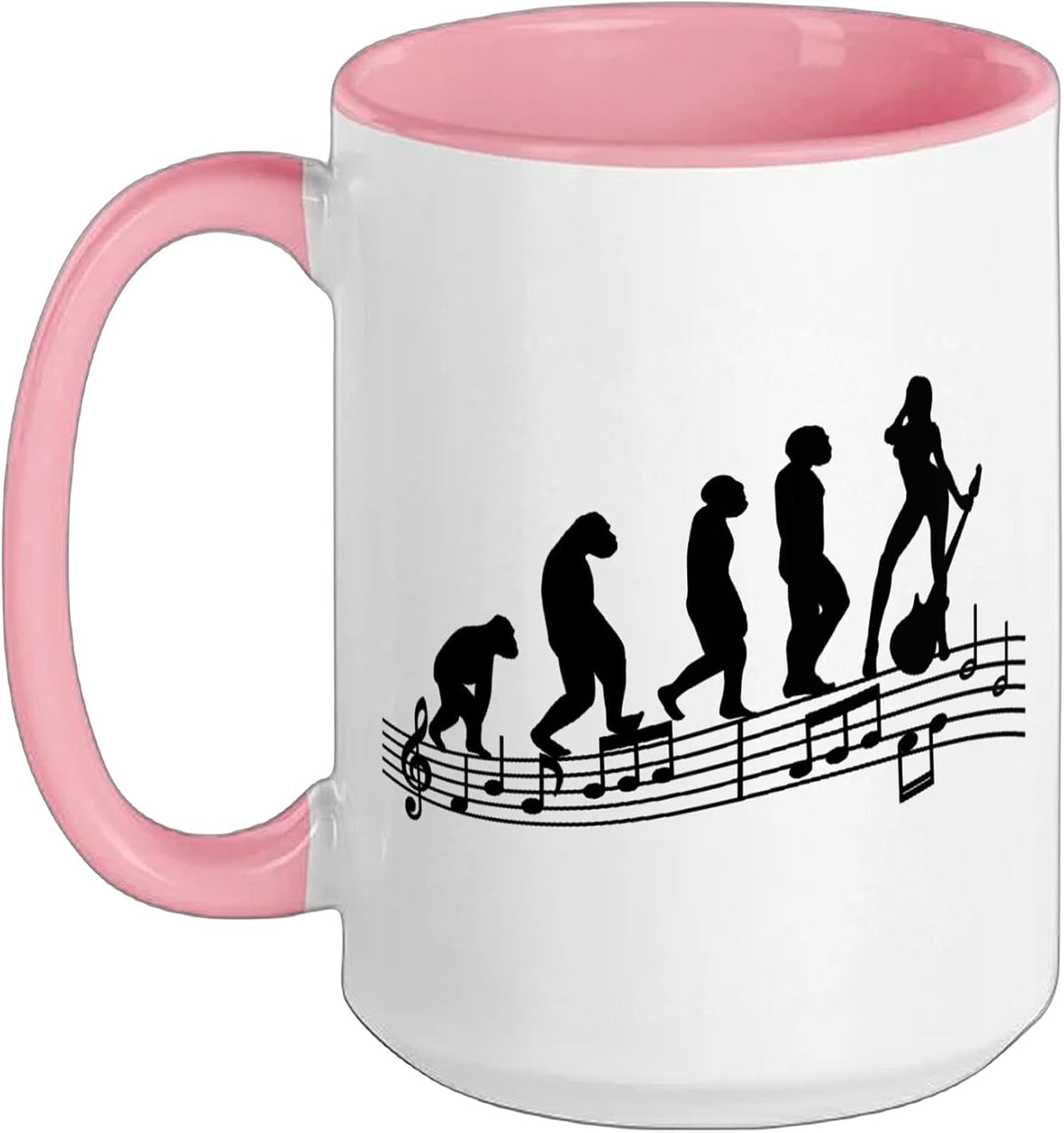 Guitarist E-Guitar Acoustic-Guitar Women Electric-Guitar Ceramic Mug