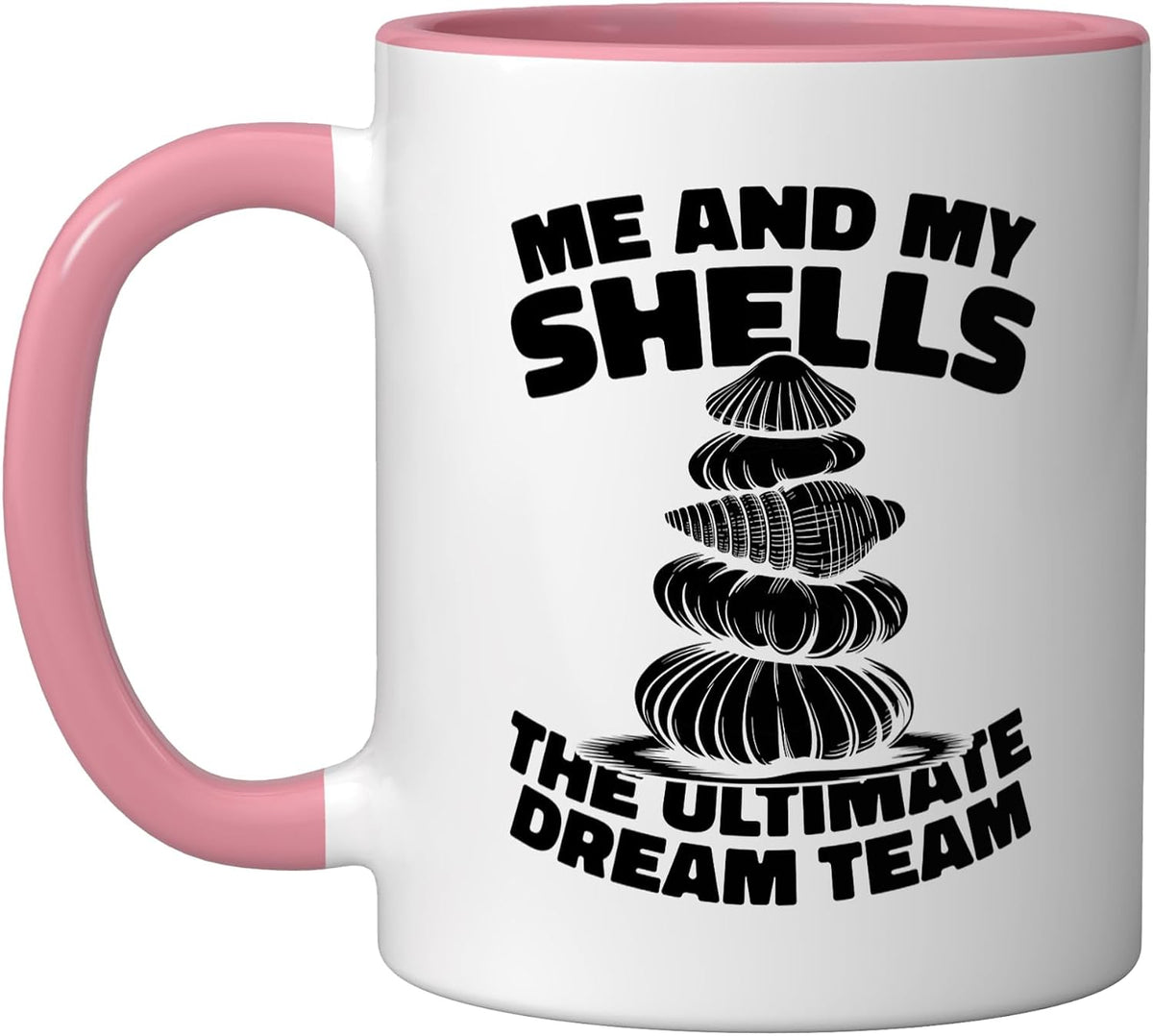 Beach Shell Collecting - Nature Beachcombing Ceramic Mug