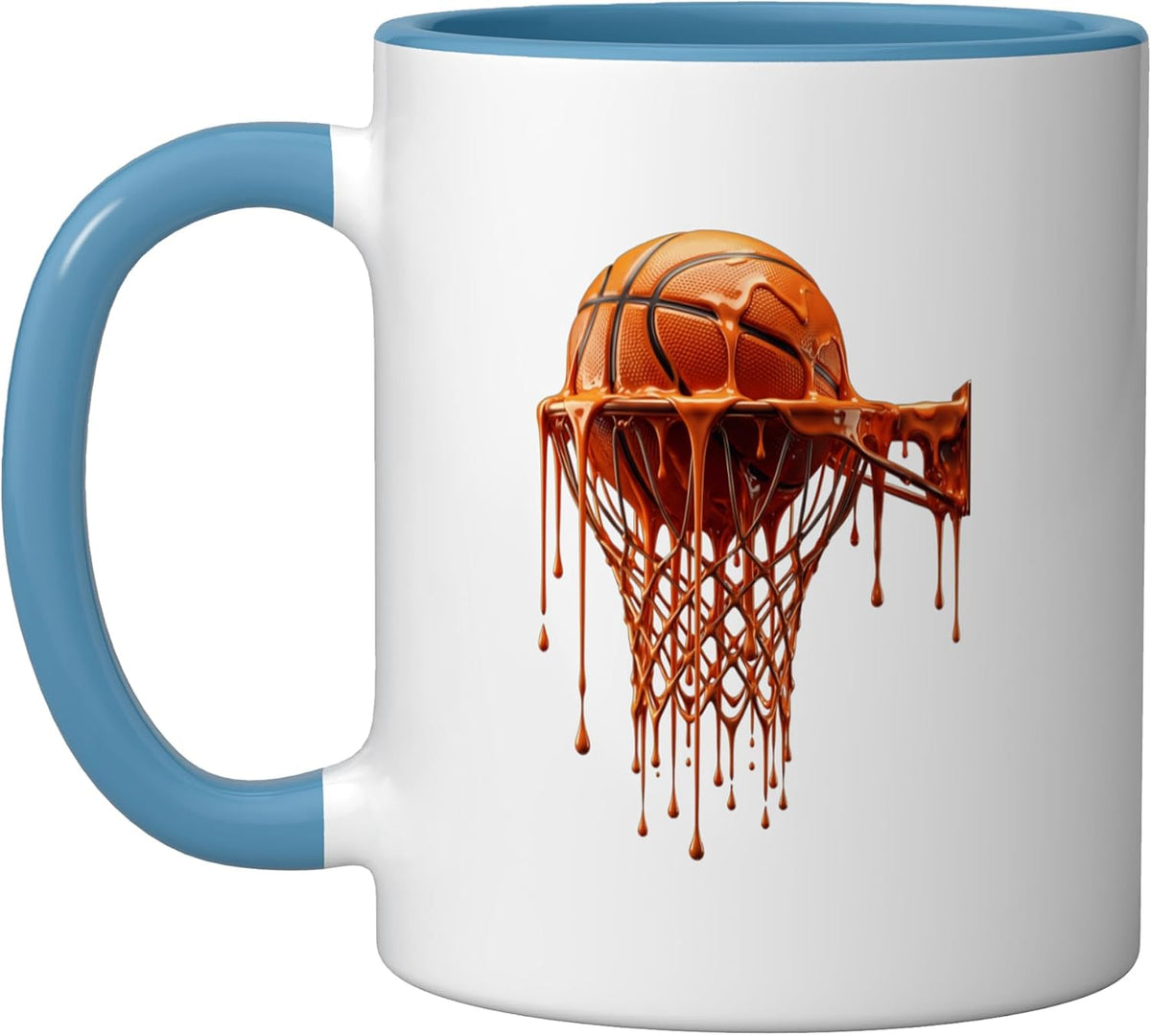 Drip Basketball Player Ice Cream Sprinkles Ceramic Mug