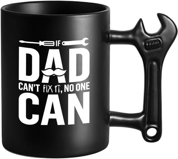 Lozache Wrench Handle Dad Birthday Daughter Son Father Ceramic Mug