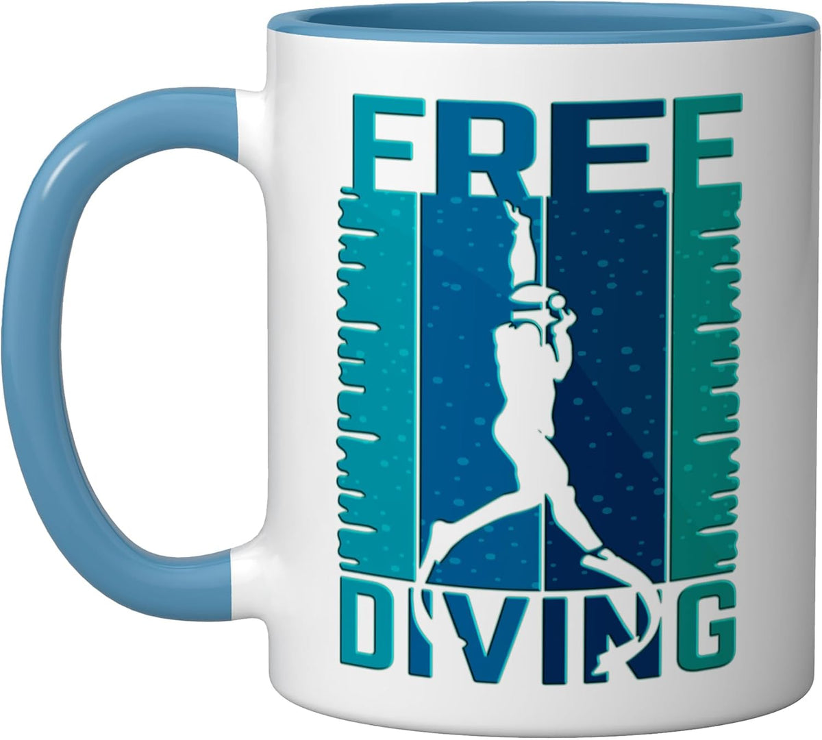 Freediving Ceramic Mug
