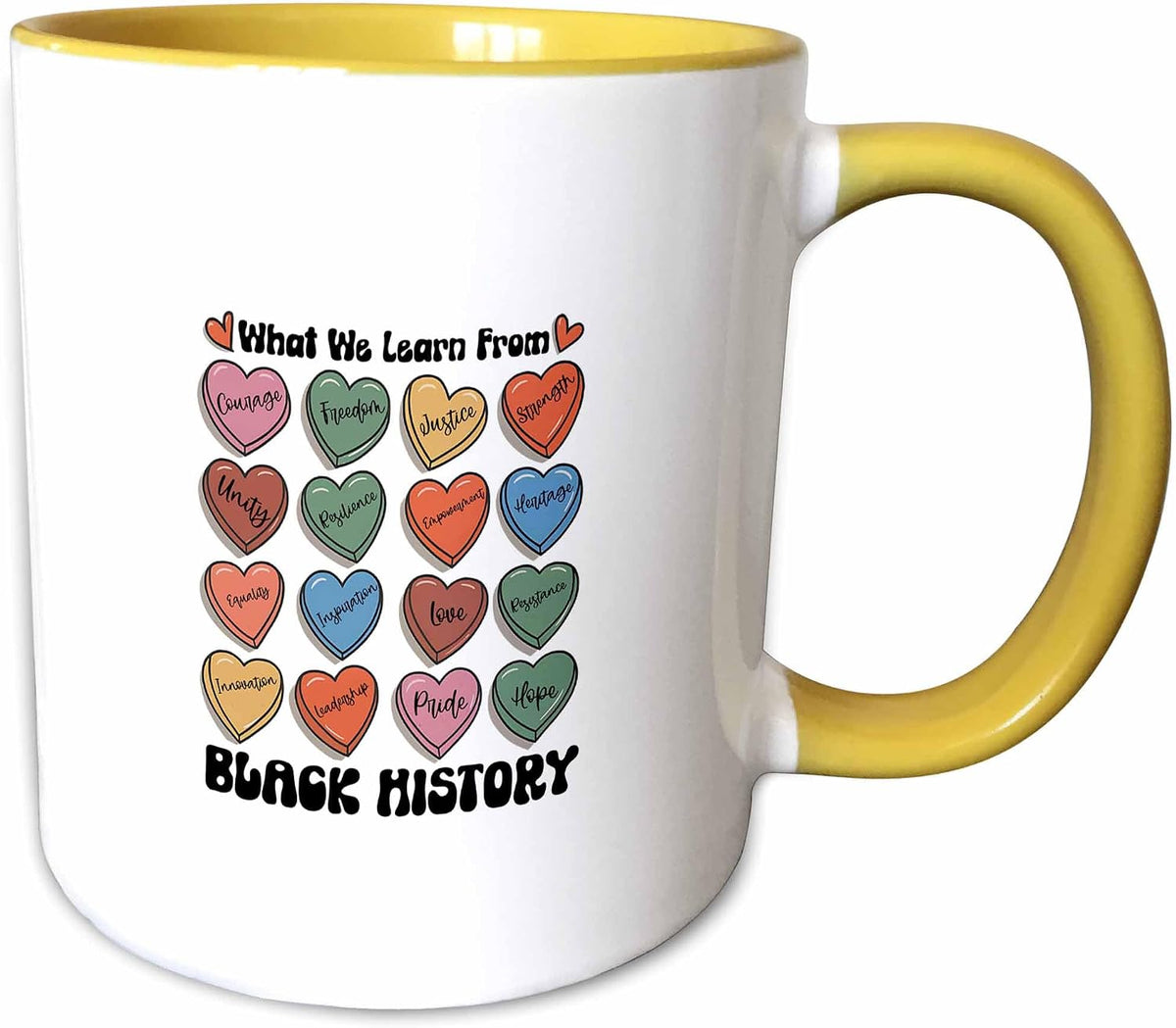 What We Learn From Black History Elegant Ceramic Mug