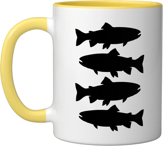 Trout Fishing Trout Fisherman Ceramic Mug