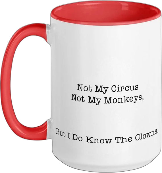 Funny Sarcastic Office Humor Drama Free Ceramic Mug