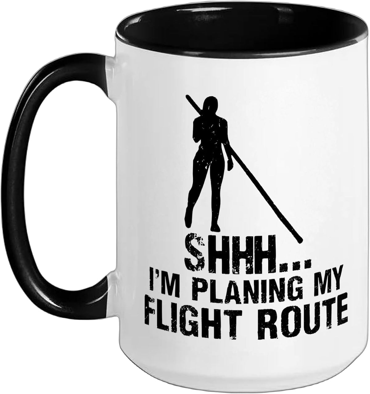 Pole Vaulting Funny Pole Vault Ceramic Mug