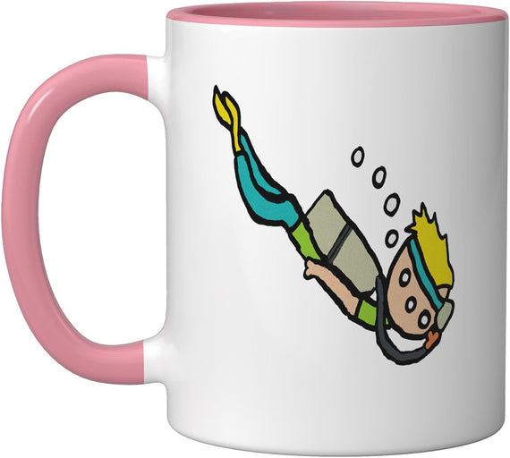 Scuba Diving Ceramic Mug