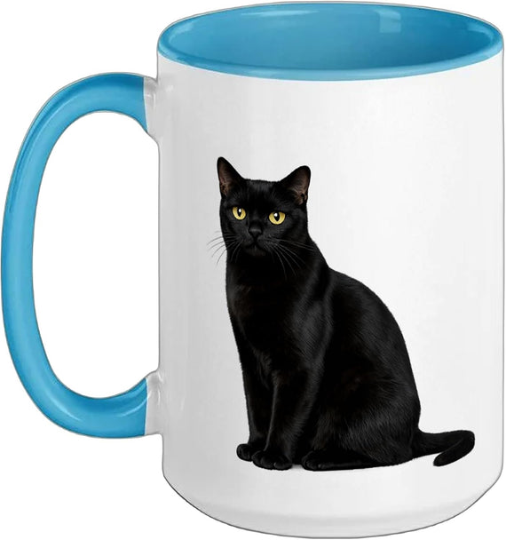 Bombay Cat Design Beautiful Feline Ceramic Mug