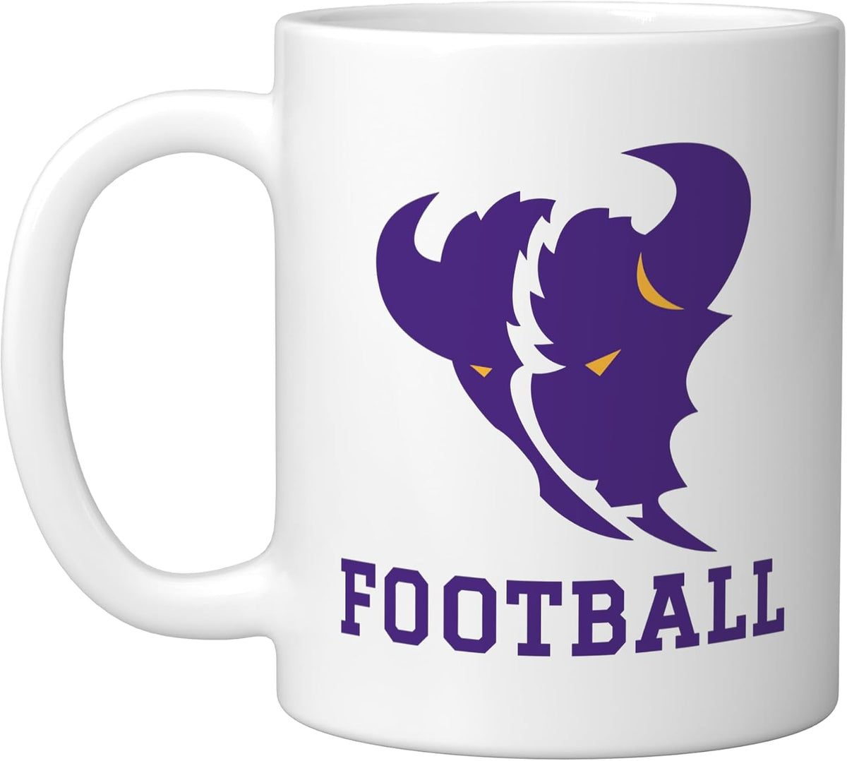 Buffalo Football Purple Team Spirit Ceramic Mug