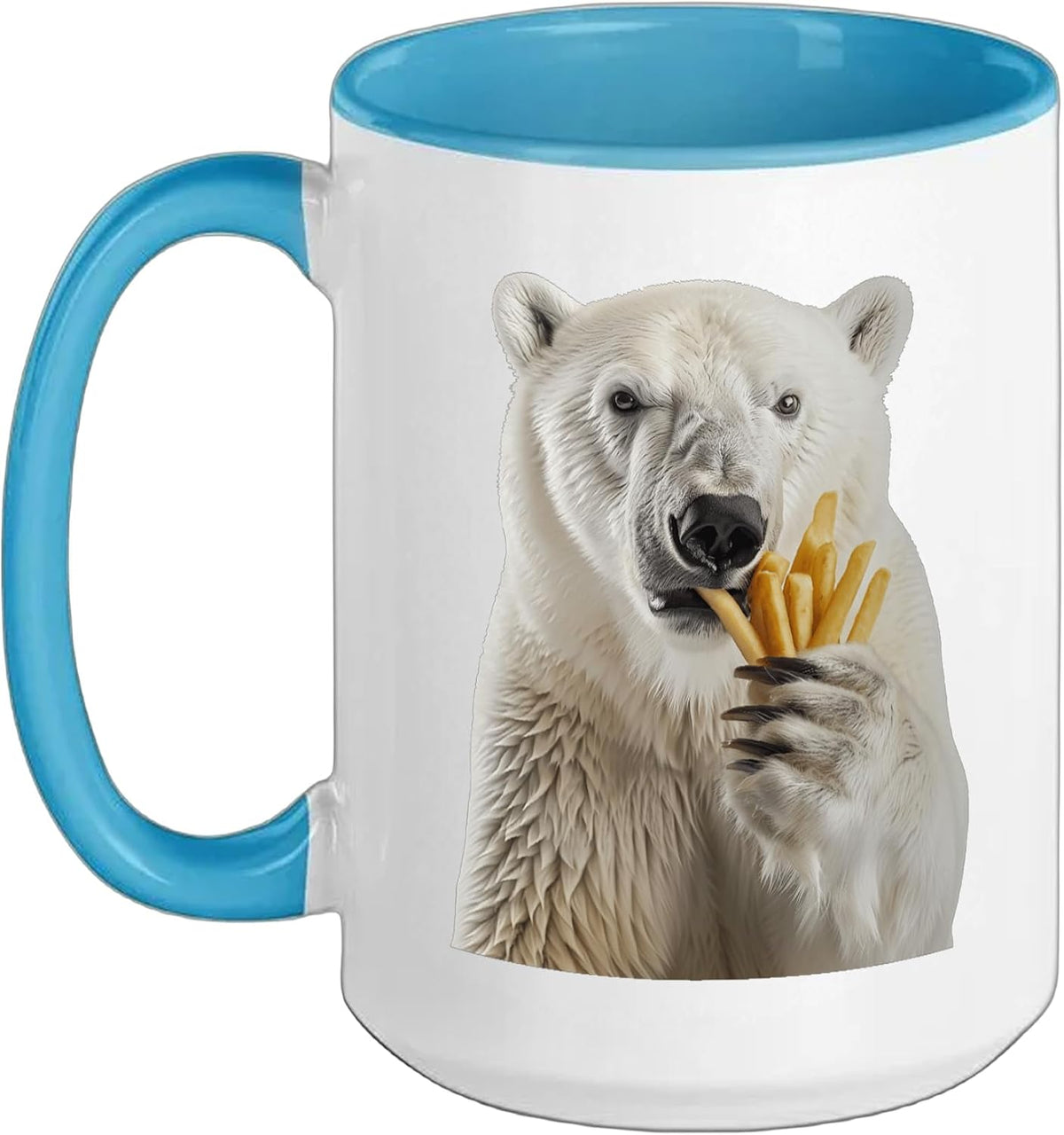 Bear Fries Ceramic Mug