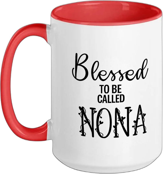 Blessed To Be Called Nona Ceramic Mug