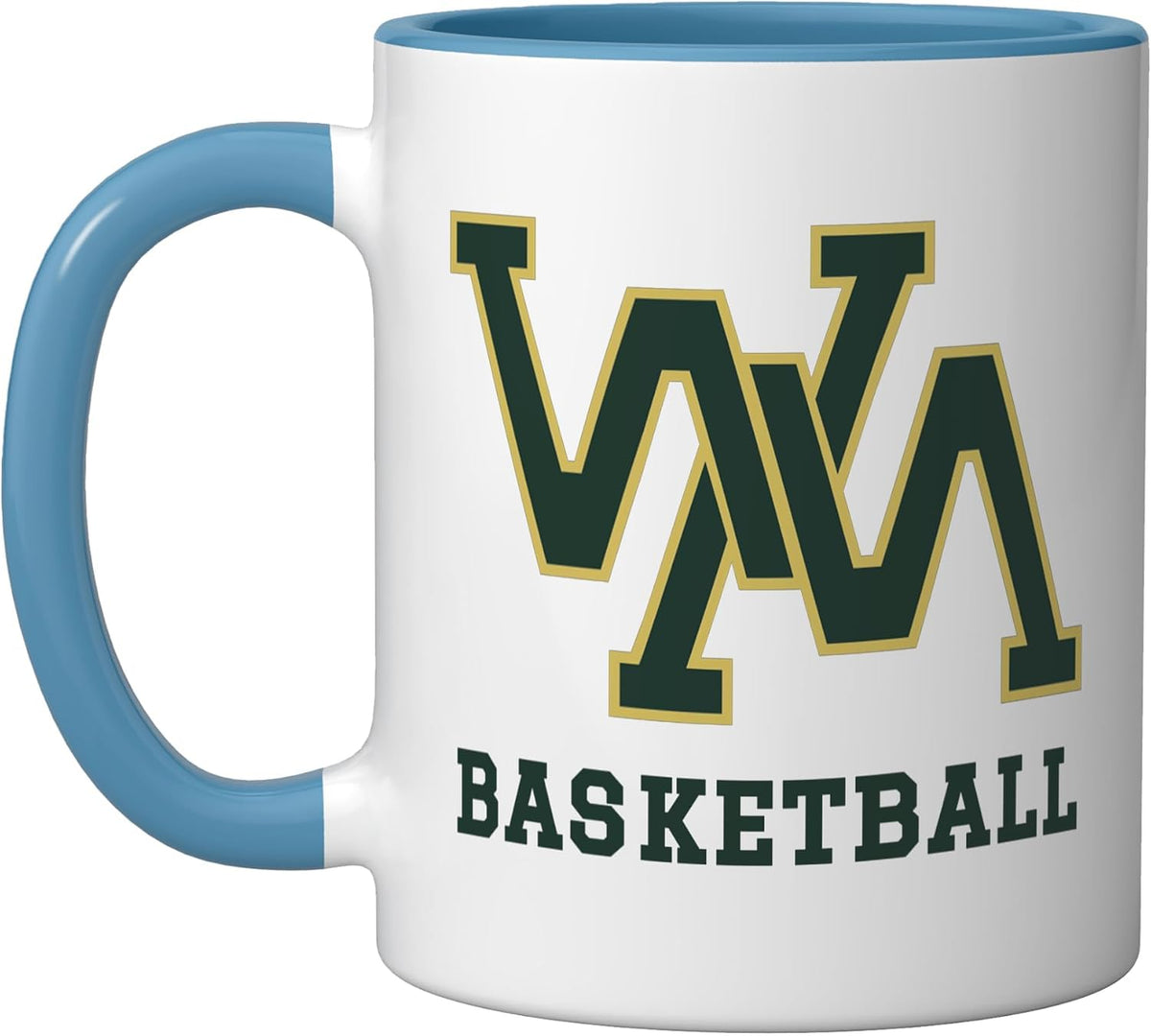 Wilson Memorial High School Eagles Basketball Ceramic Mug