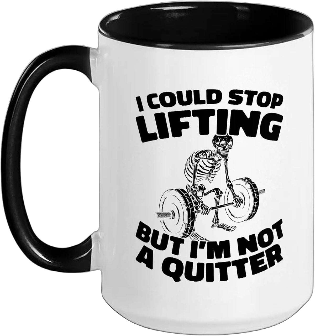 Weightlifter Bar Weights Lifting - Weightlifting Ceramic Mug