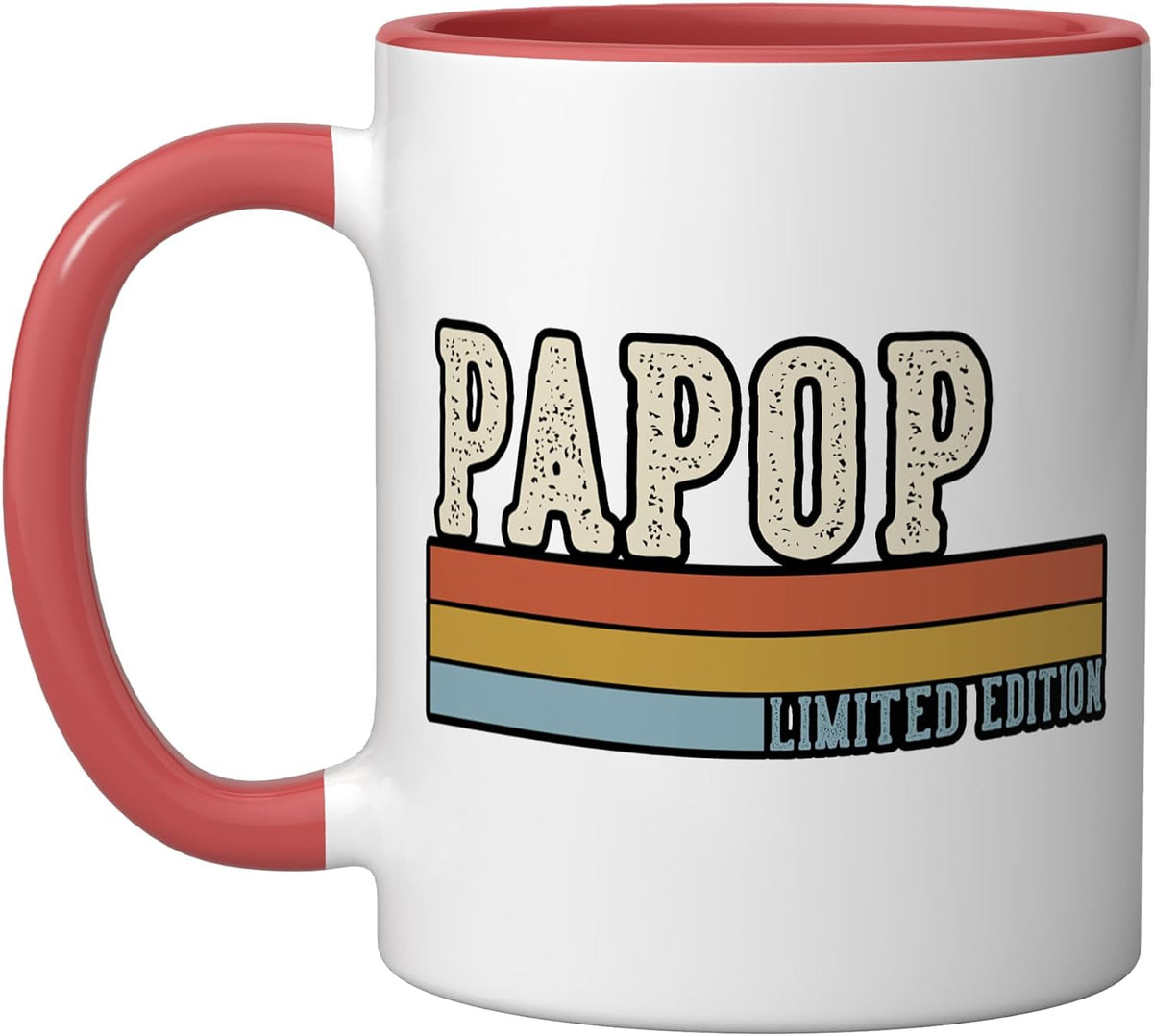 Papop Vintage Grandpa Retro Fathers Day Christmas Ceramic Mug