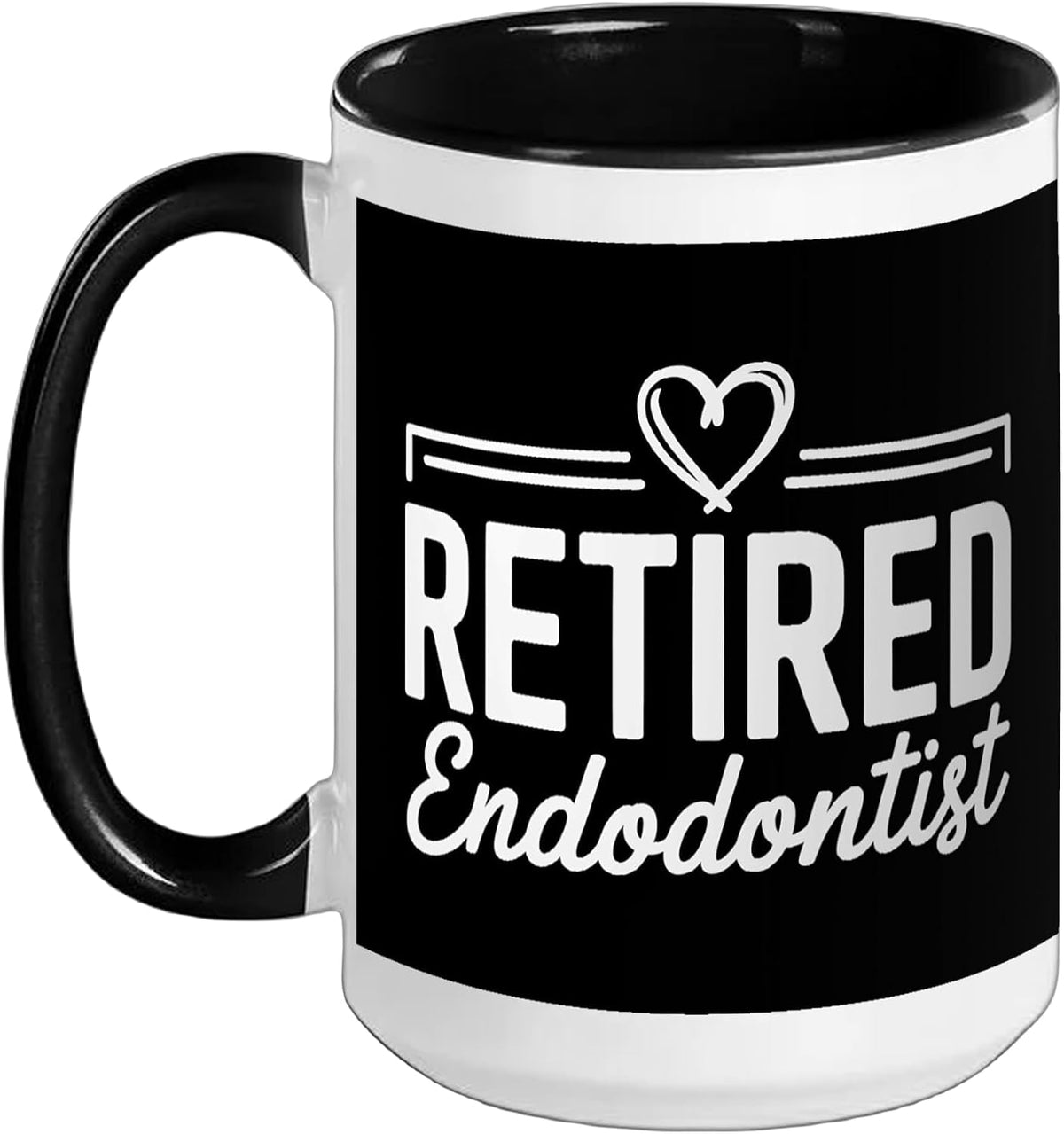 Retired Endodontist 2026 Shirts Funny Dentist Retirement Ceramic Mug