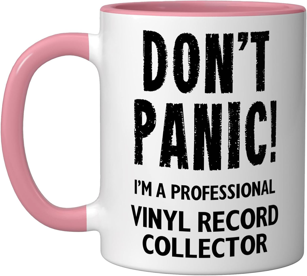 Vinyl Record Collector Ceramic Mug