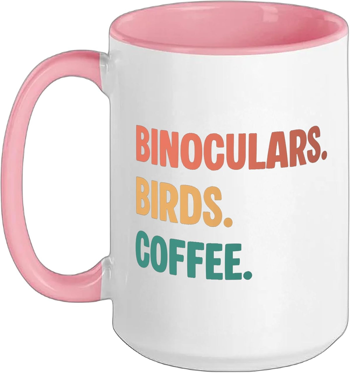 Vintage Binoculars Birds Coffee Lovers Ceramic Mug