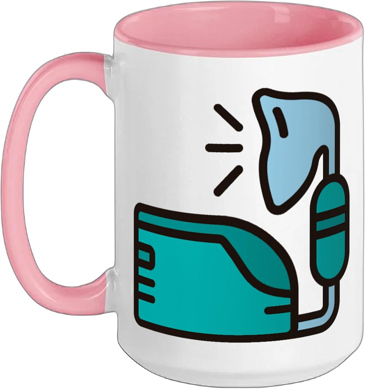 Nebulizer Respiratory Therapist Therapy Ceramic Mug