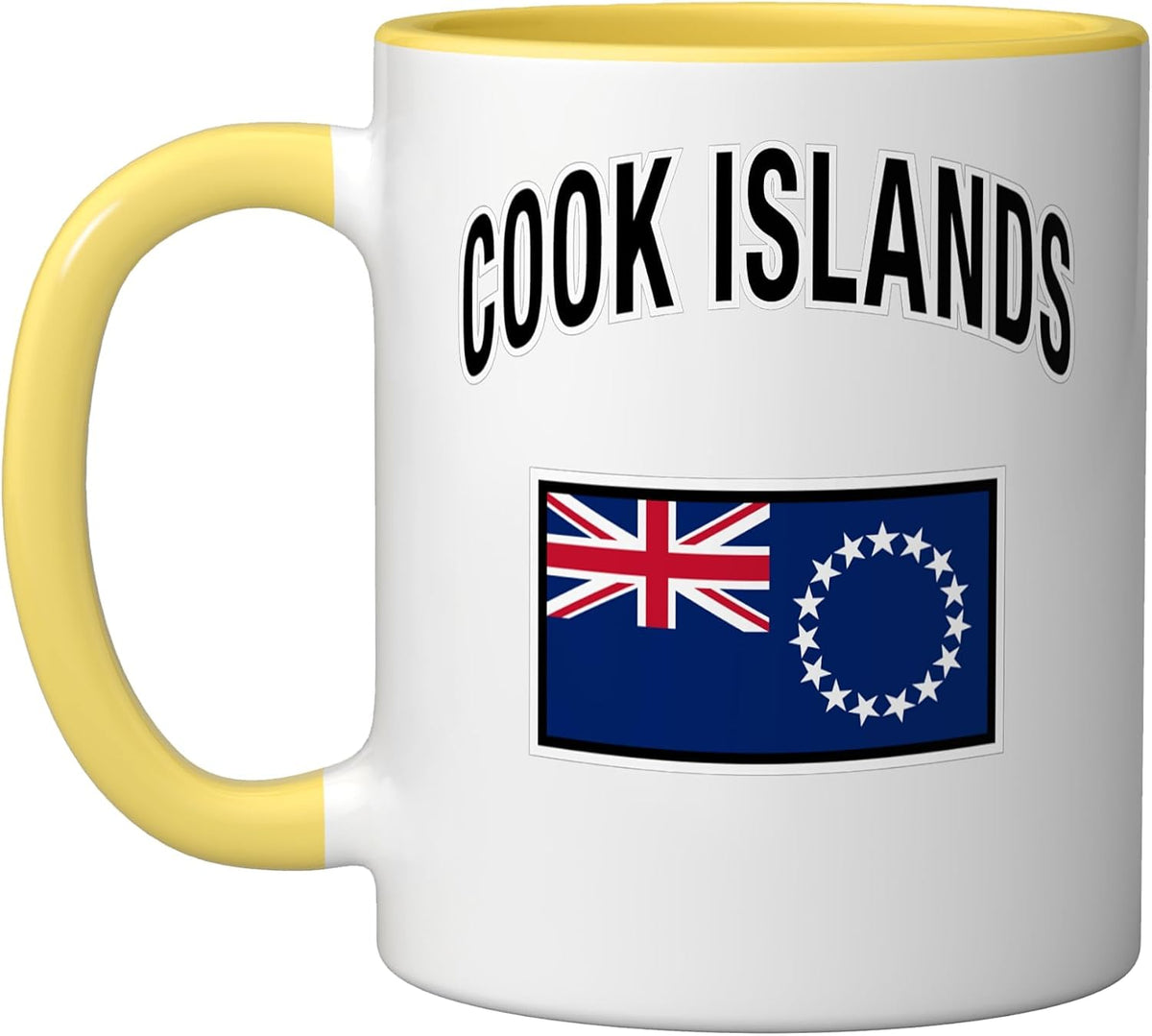 Cook Islands Flag Ceramic Mug