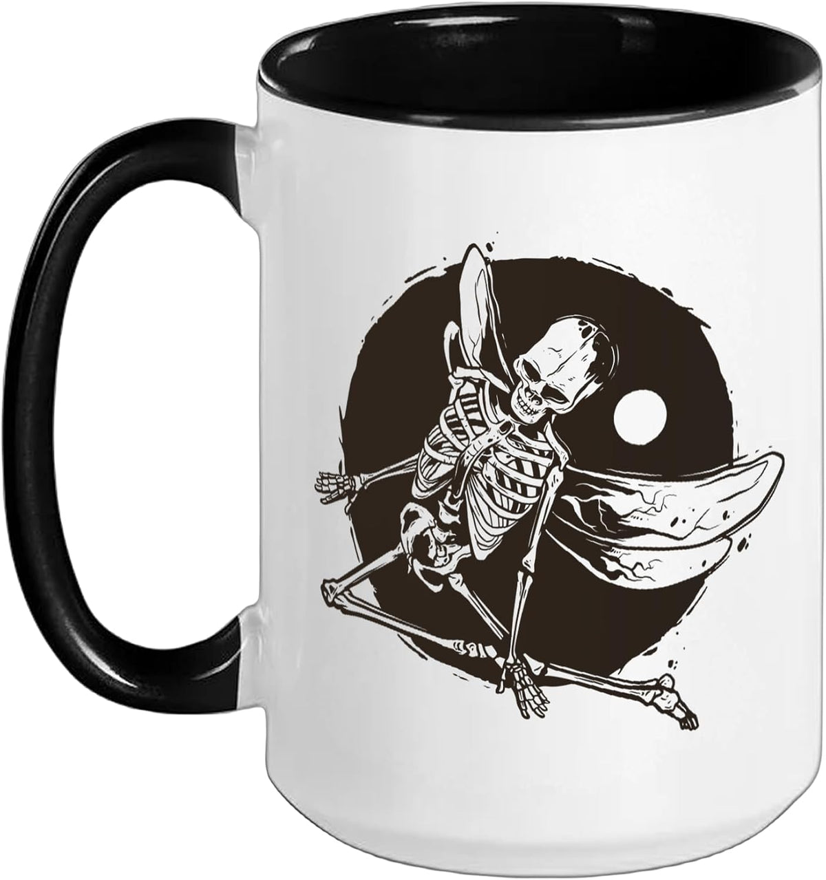 Fairy Grunge Fairycore Aesthetic Skeleton Butterfly Gothic Ceramic Mug
