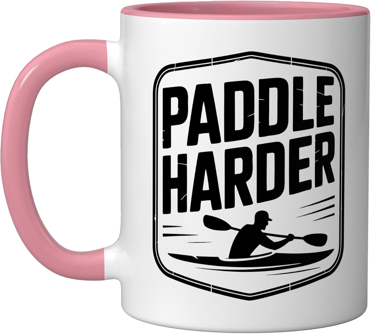 Kayak Club Kayaker Paddle Ceramic Mug