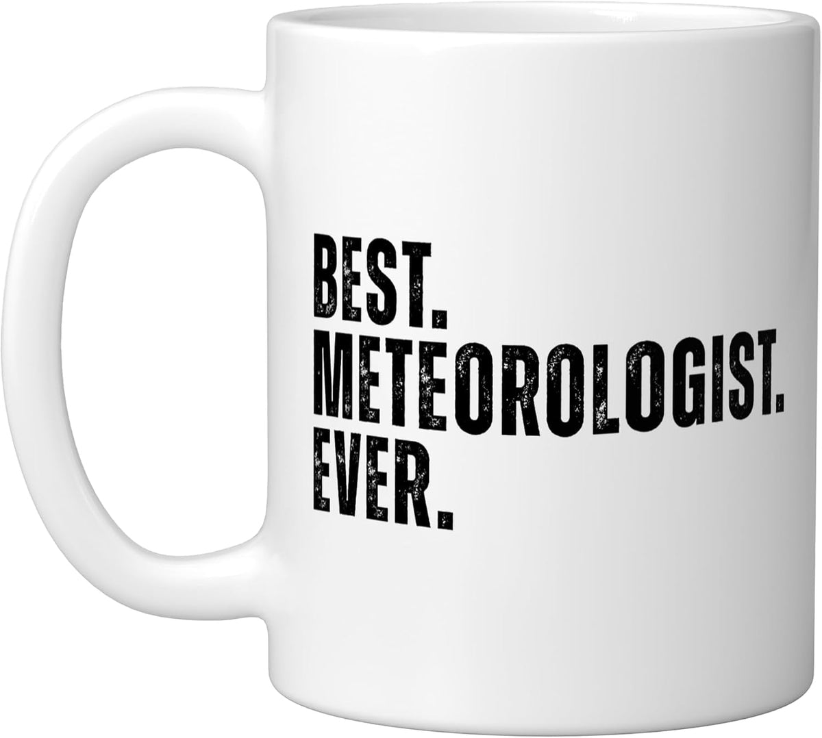 Best Meteorologist Weather Forecast Meteorology Ceramic Mug