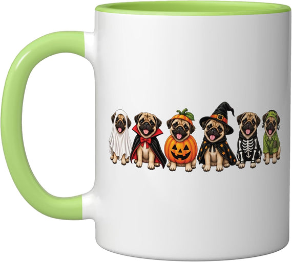 Funny Pug Halloween Costume Ceramic Mug