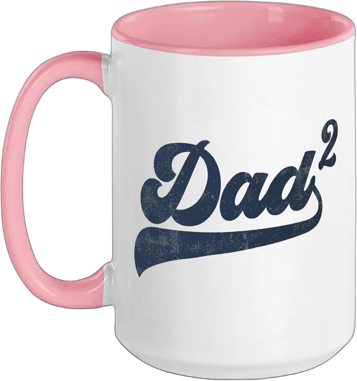 Dad2 Dad Squared Gifts Father Of Two Daddy 2 Second Time Ceramic Mug