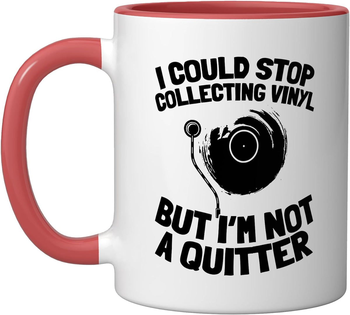 Vinyl Lp Record Disc - Vinyl Ceramic Mug