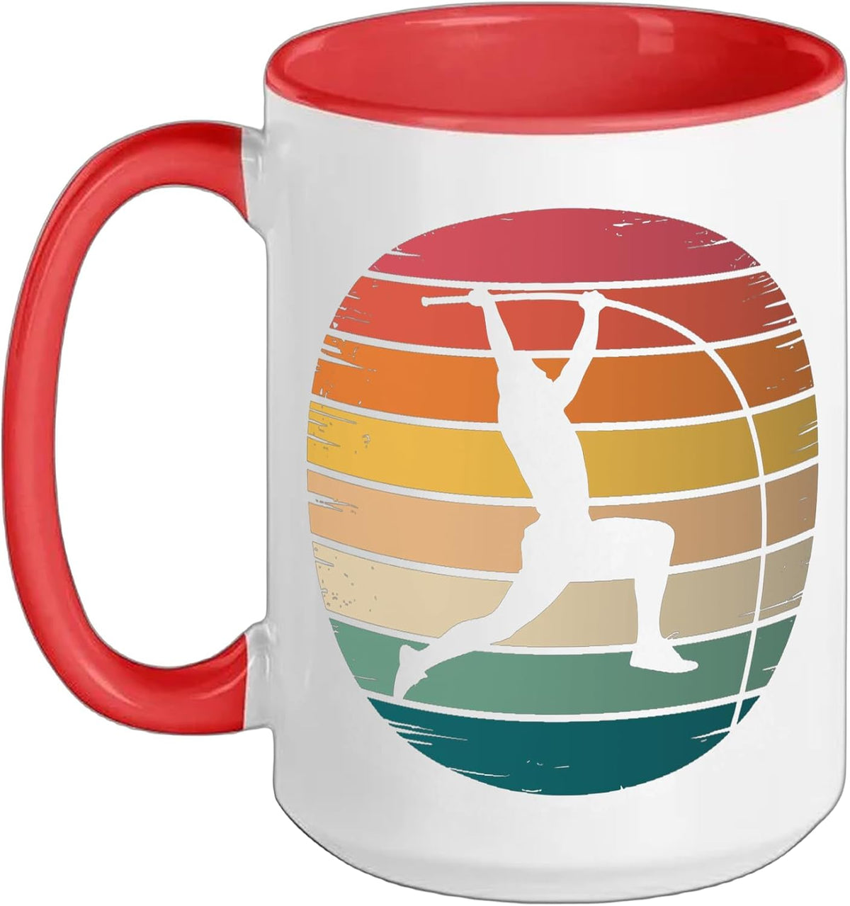 Cute Pole Vault Art For Men Women Pole Jumping Pole Ceramic Mug