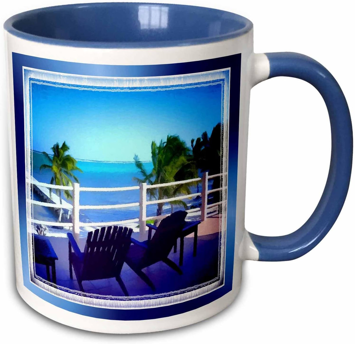 Balcony View Ceramic Mug